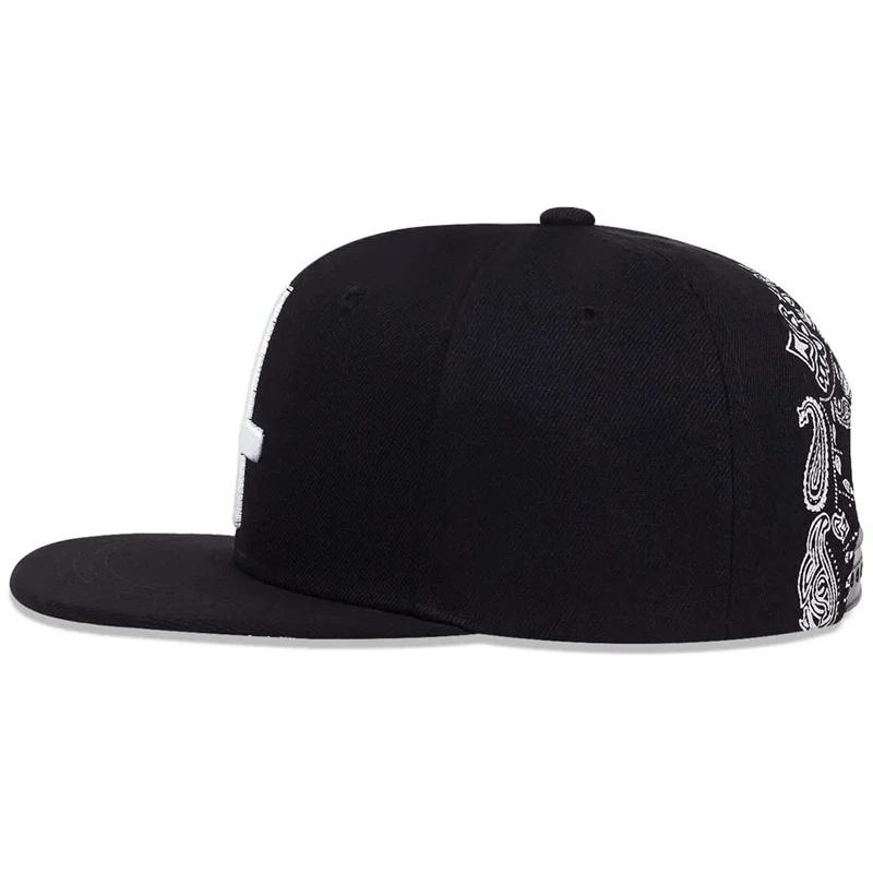 Unisex Flat Cross Embroidery Hip-hop Hats Spring And Autumn Outdoor Adjustable Sports Casual Baseball Caps Sunscreen Hat
