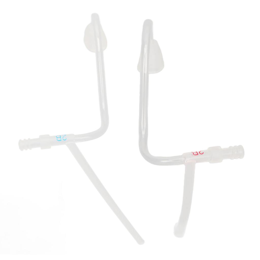 Tub de sunet pentru dispozitiv auditiv 10 buc. Tuburi sonore subțiri de înlocuire din plastic compact pentru mărire a sunetului