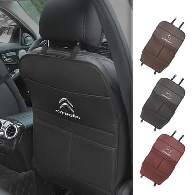 Back Protector Universal Leather Full Coverage For C4 C3 C5 C1 C2 Berlingo Celysee Cactus Picasso Aircross Saxo Grand