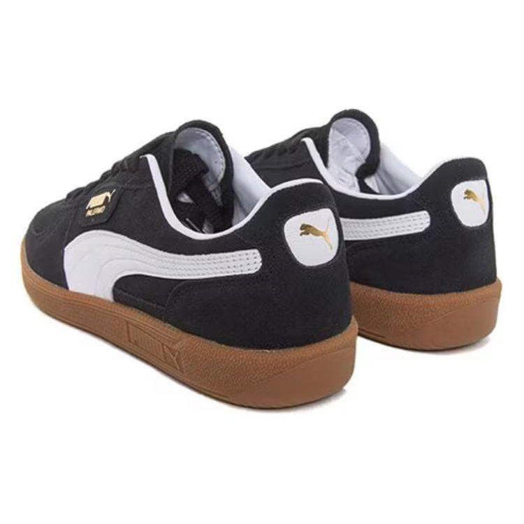 Puma Palermo Unisex Black White Gum 396463-10