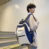 Contrast Color Backpack Large Capacity Backpack Reduced-burden Student Schoolbag