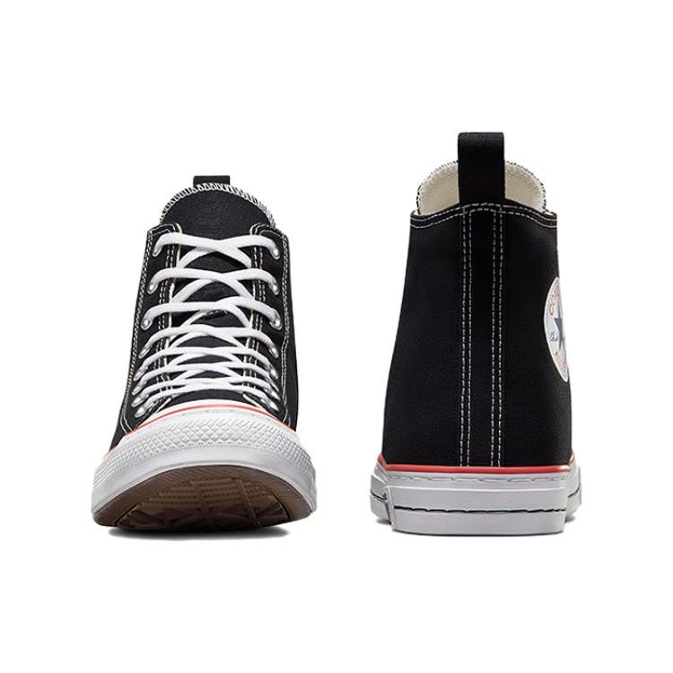 Converse All Star Comfortable Versatile Durable Lightweight Breathable High-Top Canvas Shoes Unisex Sneakers Black A04502C