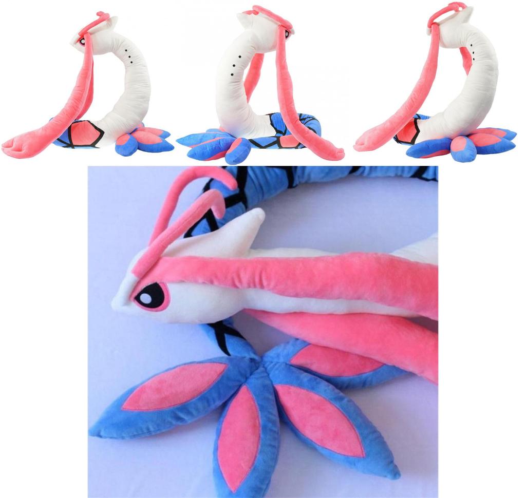 Exquisite Pokemon Go Milotic Handmade Plush Doll Soft Toy Pillow Gift 94''