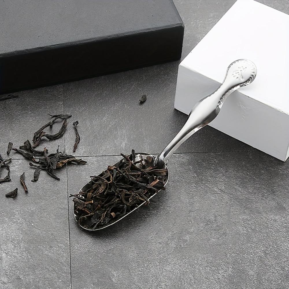 Stainless Steel Mini Teaspoon - Versatile Coffee, Sugar & Candy Scoop with Short Handle - Perfect for Kitchen & Dining