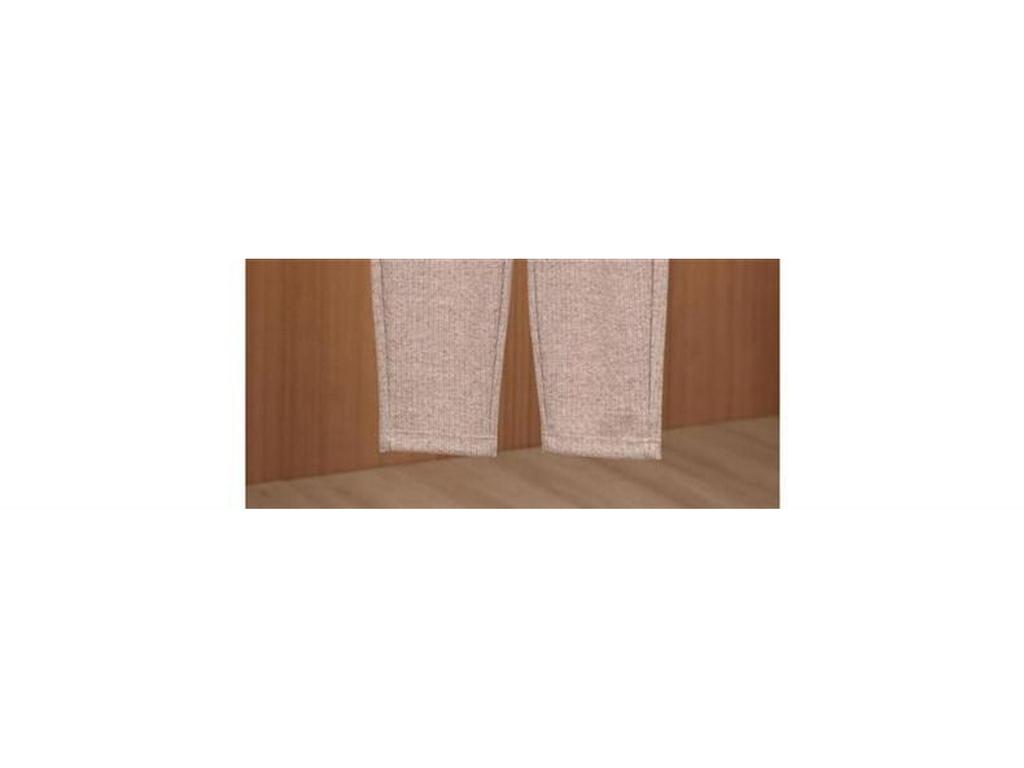 Fashionable High Waist Fleece-Lined Knit Pants - Autumn Winter Casual Chic
