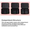 Makeup Bag Professional Toiletry Organizer Carrier Pouches Large Capacity Zipper PU Fabric Cosmetic Storage Bags Suitcase