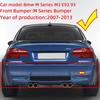 Auto Front / Heck Stoßstange Abschlepphaken Abdeckkappe Für Bmw M3 2007-2013 E90 E92 E93 #51127891280 51128046676 51118043981 Abschleppdeckel