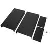 Aluminum Case PCB Junction Box Electrical Accessory Sand Black Heat Dissipation for GPRS