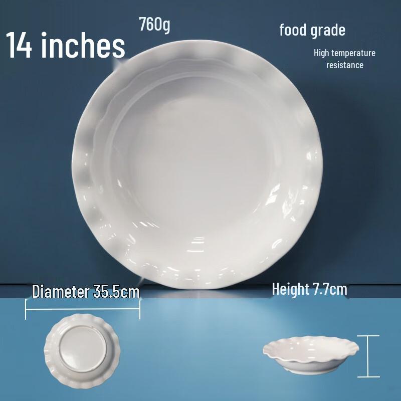 Tingle Melamine Deep Serving Plate