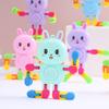 Toy Stressrelief Rabbit With Plastic Spinner Chain For Kids Enthusiasts And
