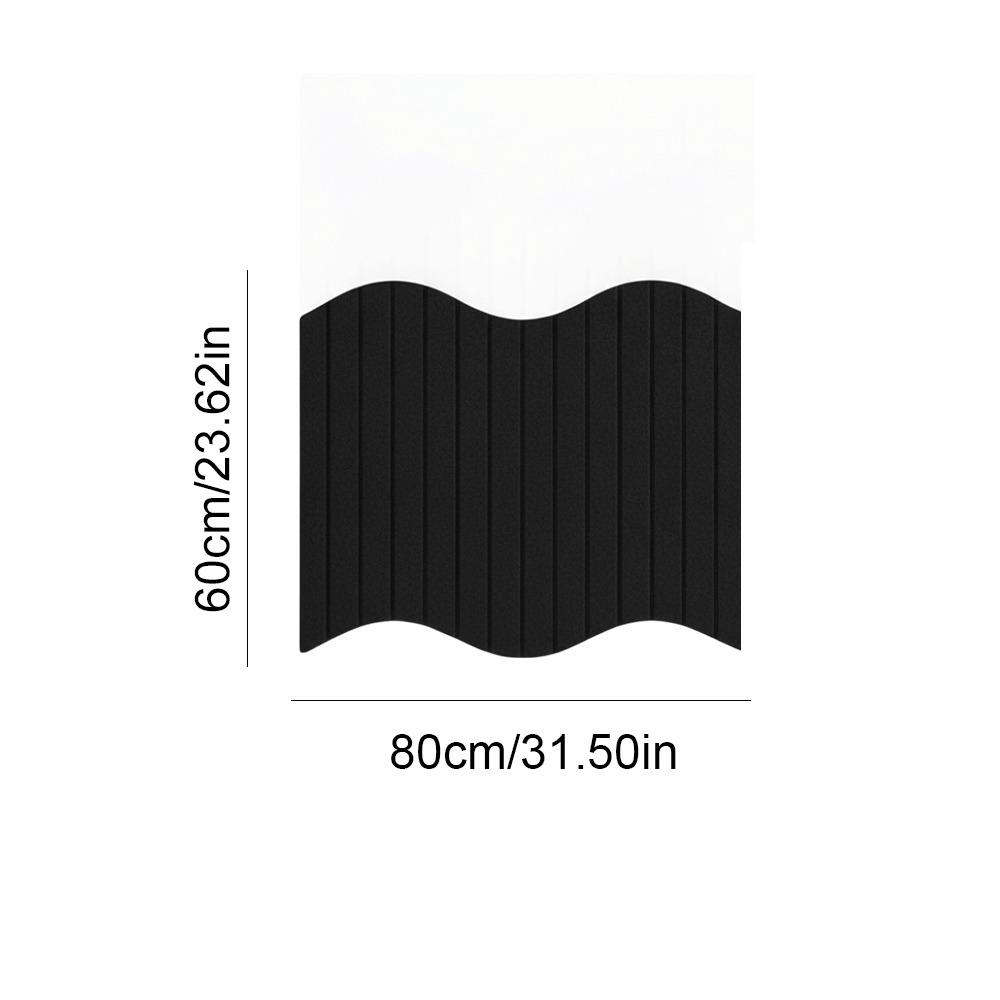 Does Not Hurt Wall Felt Board Vertical Ribbed Texture Photo Wall Sticker Dormitory Decoration