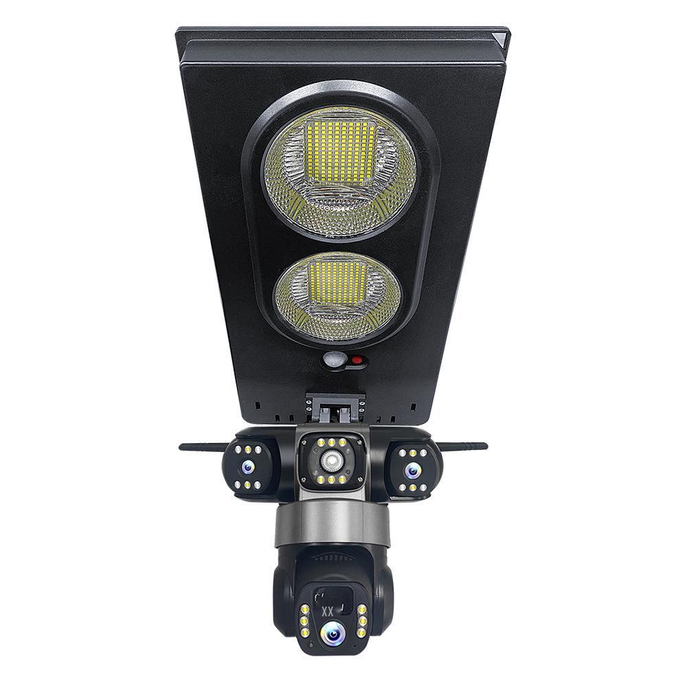 V380 Outdoor Smart Cam: Solar-Powered, Network-Free, Full-Color, Remote-Controlled, Triple-Screen, Courtyard Street Light