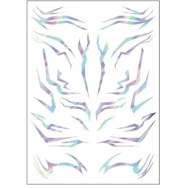 KPop Demon Hunters Temporary Tattoo Set Rumi& Jinu Patters | Bithday Panty HUNTR/Xi Saja Boys Haloween Cosplay Rumi Tattoos