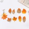 Silicone Pendant Mold Earring Molds Maple Leaf Shape Jewelry Molds Silicone Texture Present for Jewelry Enthusiasts