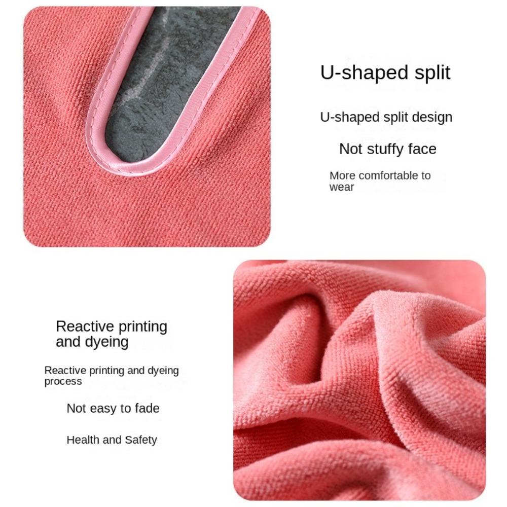 Soft Massage Chest Towel Portable Beauty Care Towel Creative Hot Compress Towel  Home
