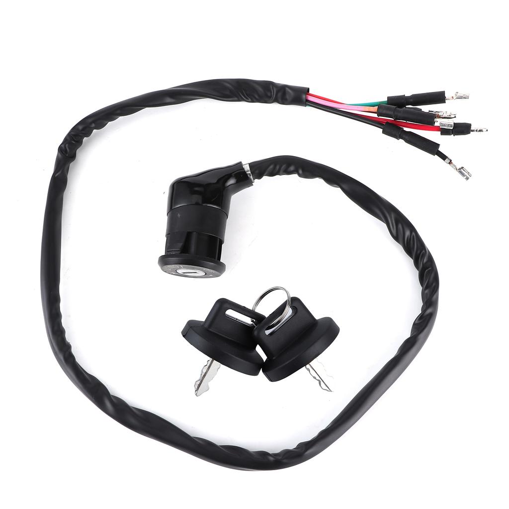 Ignition Switch with 2 Keys Replacement Parts Fit for Honda TRX350 Fourtrax 1986 1987