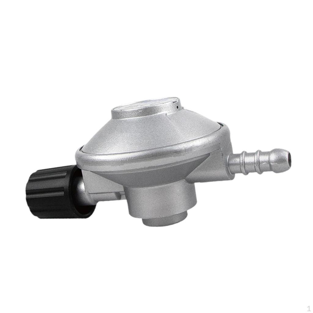 Propane Low Pressure Regulator Gas Adapter Compact Hose Connection Convertor for Grill Barbecue