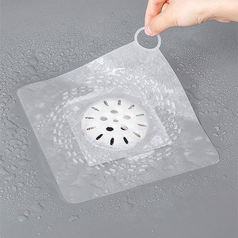 Silicone Hair Drain Cover 19x19cm white