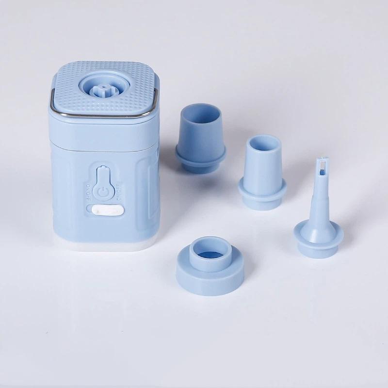 Mini Pompa Elettrica Gonfiabile 3-in-1 Con Luci Compressore d'Aria Senza Fili Per Gonfiare & Sgonfiare Attrezzatura da Campeggio Escursionismo