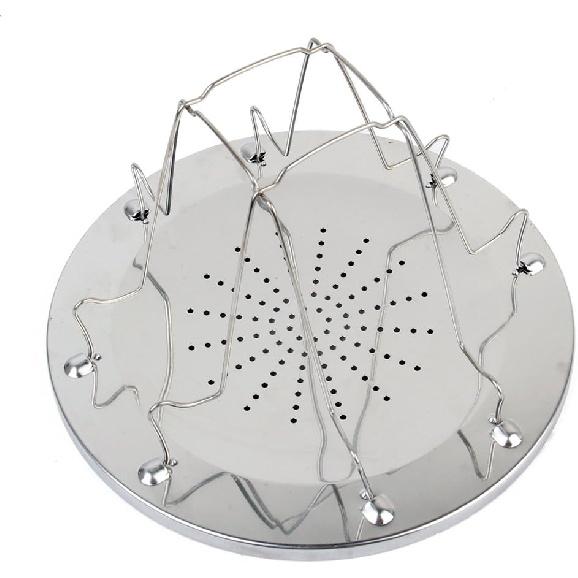 Camping Toaster for Gas Stove – 4-Slice Stainless Steel Stovetop Bread Toast Rack for Outdoor Cooking, Hiking, BBQ, and Picnics – Compact and