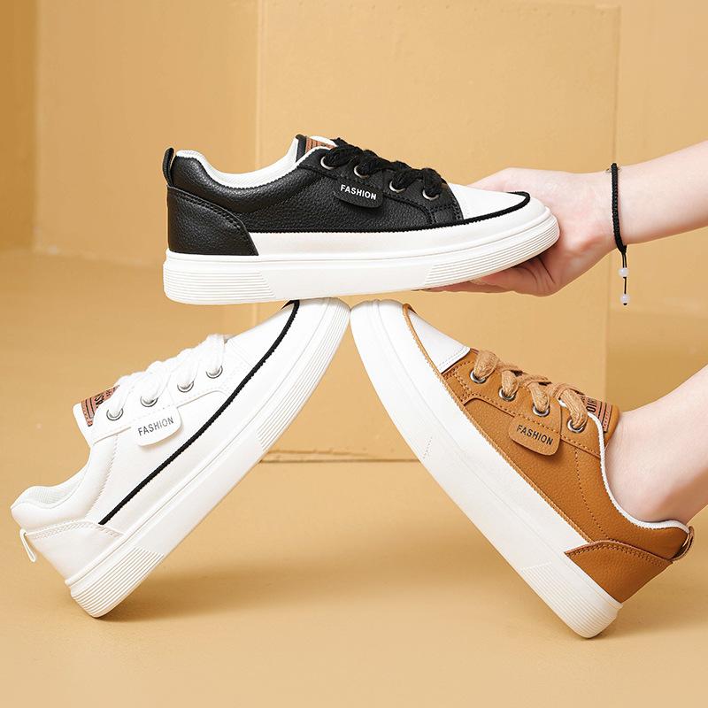 Autumn New Ins Trendy Student Sports Board Shoes Platform Heightening Leisure Q