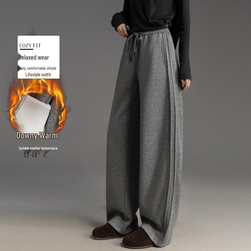 Demana Women's High-Waisted Banana Cut Casual Sweatpants