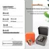 Men's Portable PU Leather Octagonal Watch Storage Box