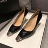 Fashion 2025 Spring New Brand Women Pumps Shoes Fashion Ladies Elegant Outdoor Dress Single Shoes Thin High Heel Party Pumps