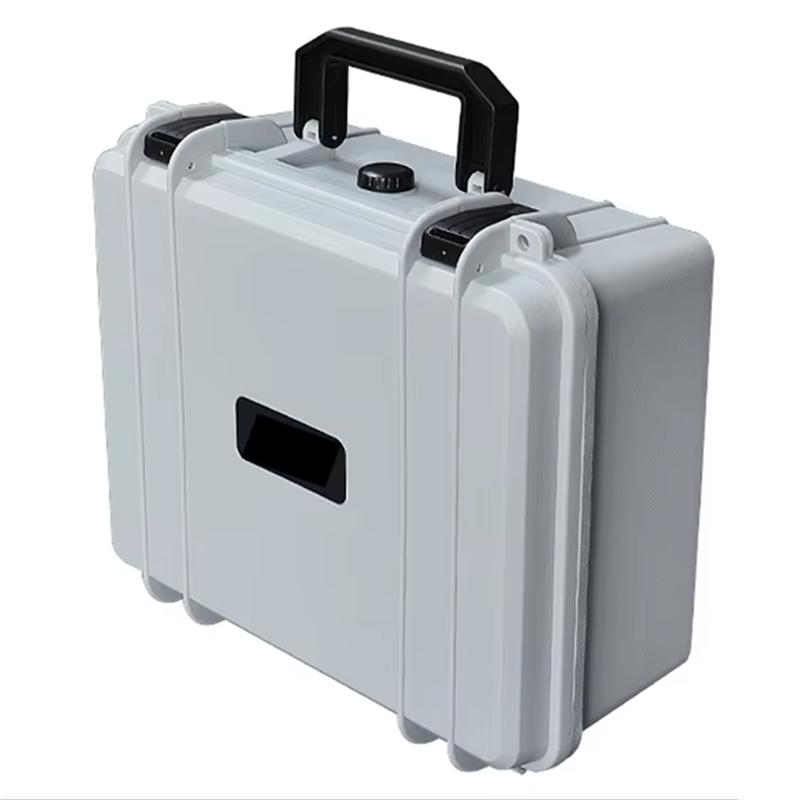 A95I-Portable Suitcase Thicken Plastic Hard Case Equipment Hardware Toolbox Large-Capacity Instrument Box With Sponge