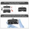 Professional Camera Quick Release Adapter Locking Design 1/4inch Top Load Bearing 8kg 1/4 Mount for Travel Vlog