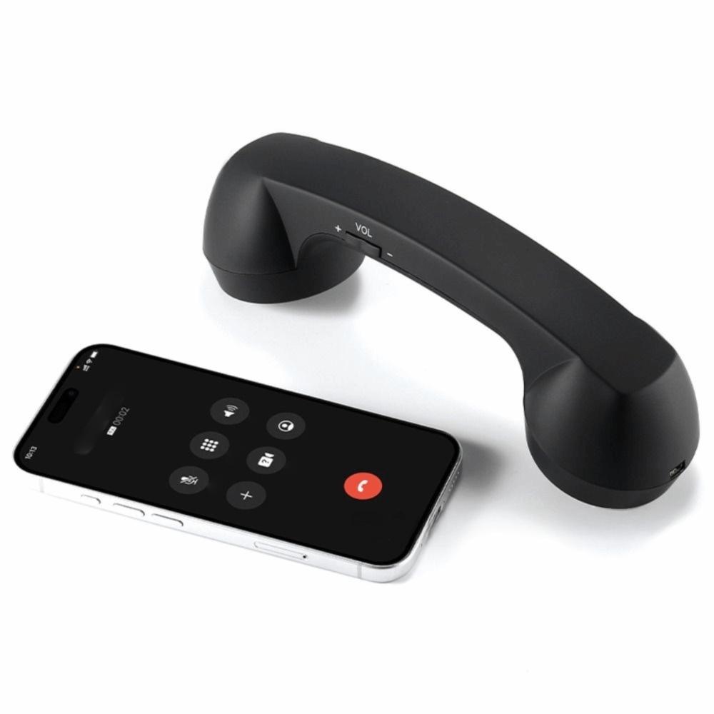 Telephone Style Phone Handset with Microphone Handheld Cell Phone Receiver