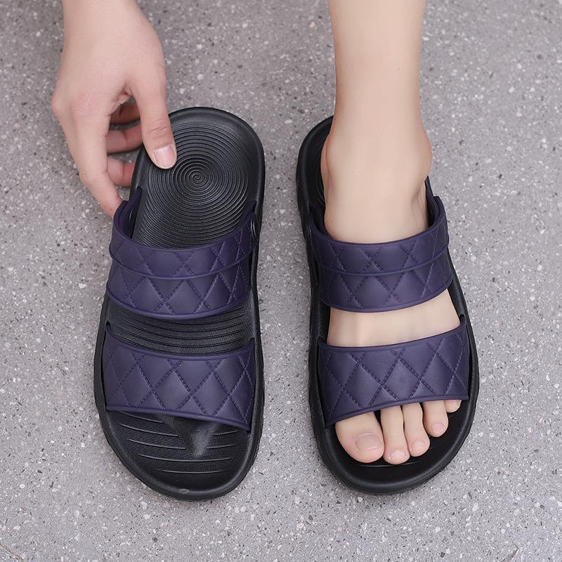 Slippers Tide Summer Wear Non-slip Soft Bottom Sports Sandals Two Wear Driver Driving Comfortable Cool Slippers