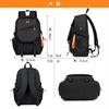 BOTATA Backpack for Men and Women, 30L Large Capacity, Waterproof, Lightweight, with USB Charging Port, Fits 15.6-inch Laptop, Carry-on Case