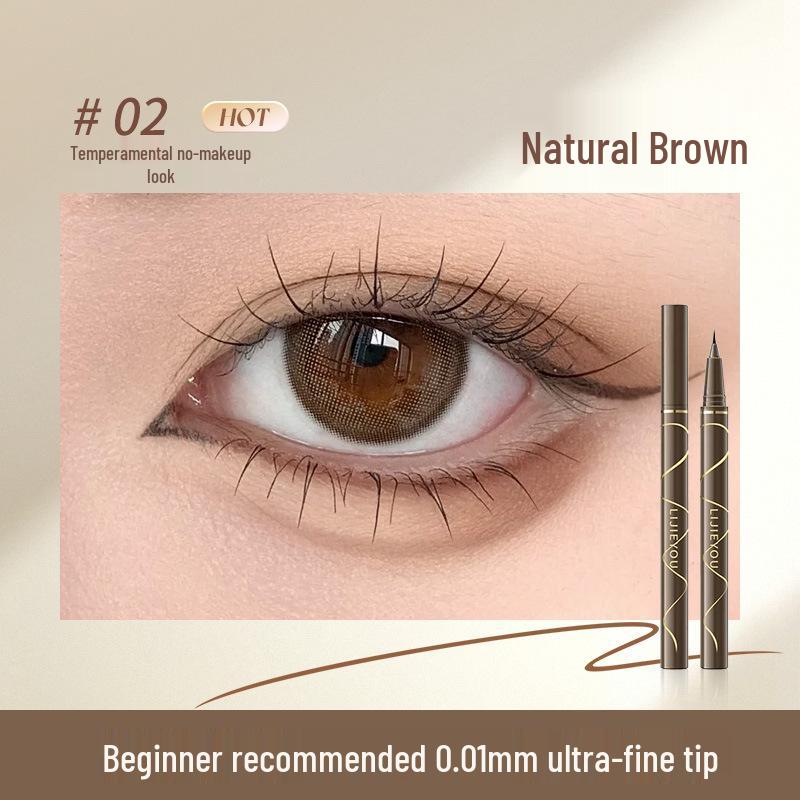

Ultra-Fine Waterproof Lower Lash Eyeliner Pen: Smudge-Resistant & Long-Lasting. Ultra-fine Waterproof Brown