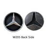 VFOMP1 2025 Hot 3D Car Grill Emblem Star Badge Front Grill Logo For Mercedes Benz W204 W205 W213 X253 A B C E S CLA GLB GLC GLE GLS Acc