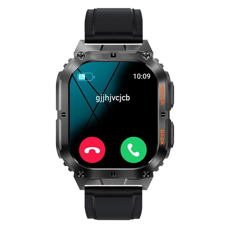 K61 Pro Smart Watch Men Bluetooth Call 1.96inch AMOLED Screen Compass AI Voice Health Monitor Sport Fitness Tracker Smartwatch