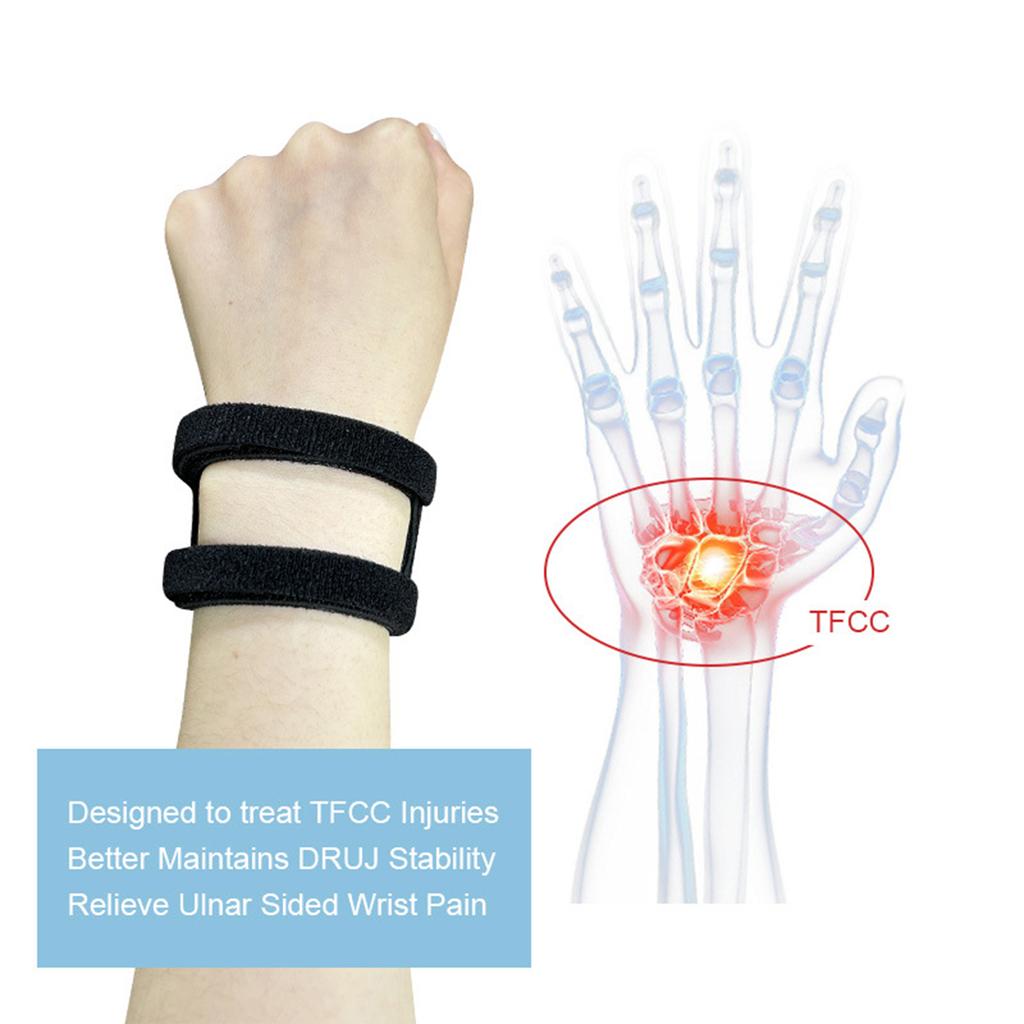 1 Stück TFCC Sports Yoga Handgelenkbandage Gym Atmungsaktive Handgelenkstütze Für Fitness-Workout Und Verletzungsprävention Mit Verstellbarem Riemen