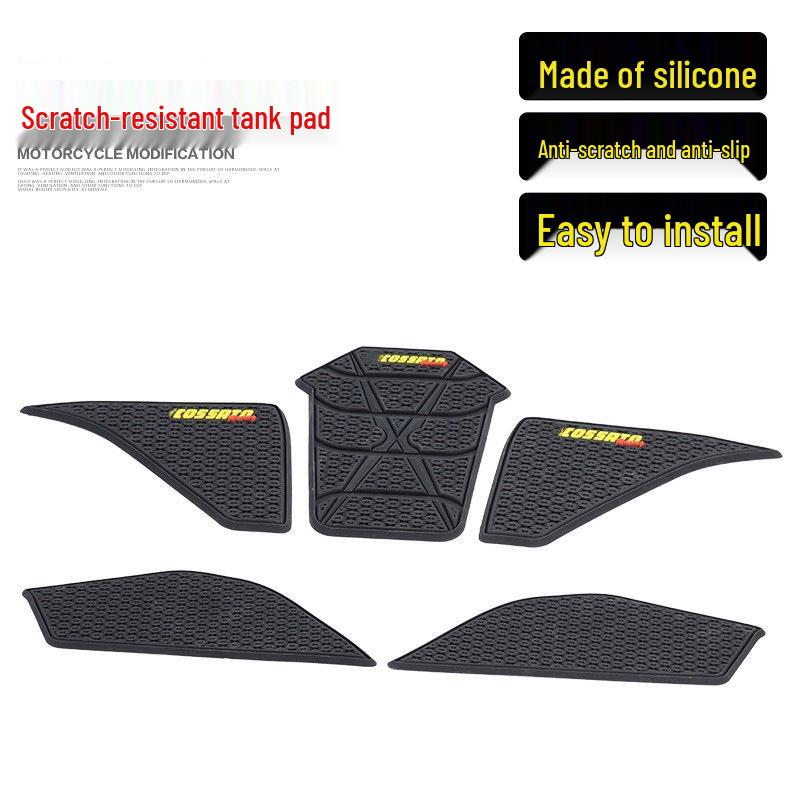 

Qianjiang Motorcycle SRK600 Anti-Scratch Tank Fishbone Silicone Sticker