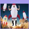 Raketová kombinéza kostým pro dospělé Halloween Cosplay vesmírný oblek
