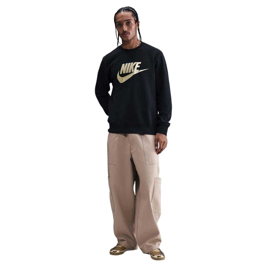 Nike Mens Sportswear Club Jersey Regular Long-Sleeved Sweatshirt