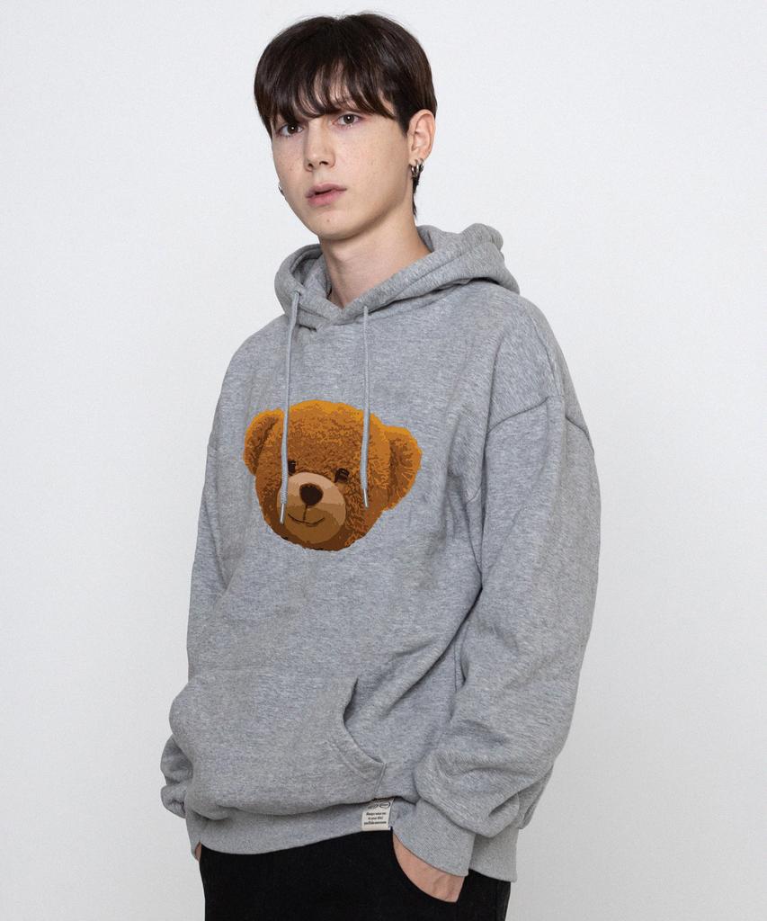 [Unisex] Big Of Bear Hoodie_Gray