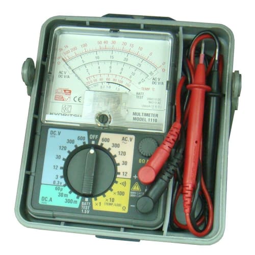 Kyoritsu Electric Meter (KYORITSU) Cue Multimeter (Analog) 1110