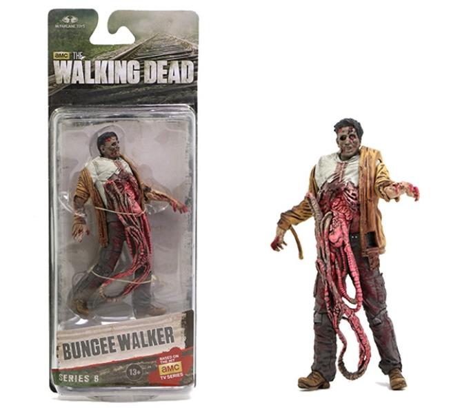 Movie The Walking Dead Characters Rick Crimes Michonne Bungee Ford PVC Action Figure Collectible Model Toys 15cm