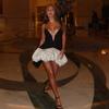 In Stock: Polka Dot Deep V Slim-fit Camisole Dress - Sexy & Fashionable European/American Style 2025