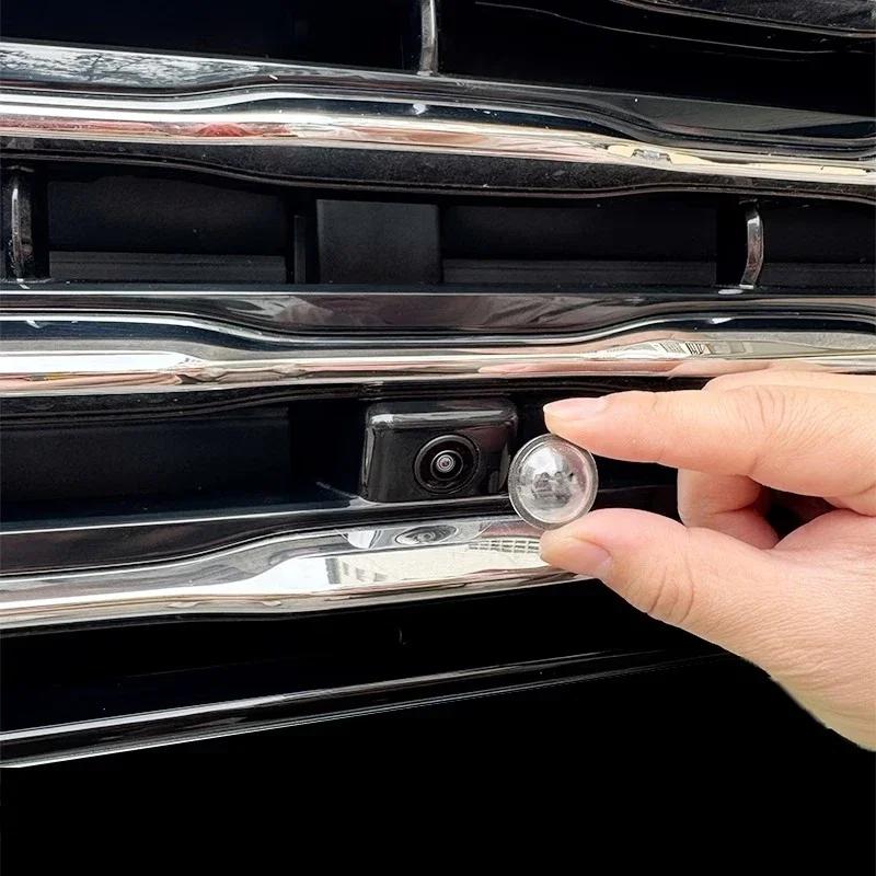 2/6PCS 360-degree Panoramic Camera Protection Cover for Cars, High-definition, Scratch-resistant, Easy to Install