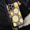 Soft Phone Case For Samsung A24 A25 5G A34 A54 A55 S24 S25 S25 Plus Anti Shock Fresh Lemon Slices Premium Summer Fresh Cover