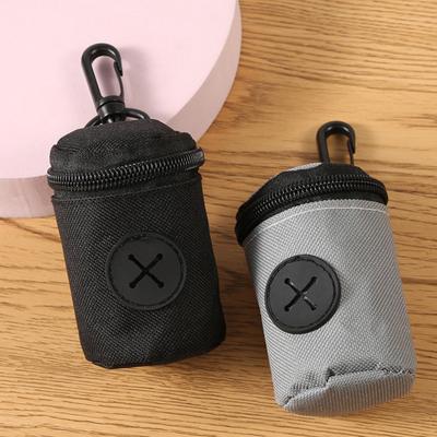 Oxford Cloth Small Pack Dog Poop Bag Dispenser Holder for Pet Puppy Small Medium Large Breed Home Travel Camping Poop Bag Holder
