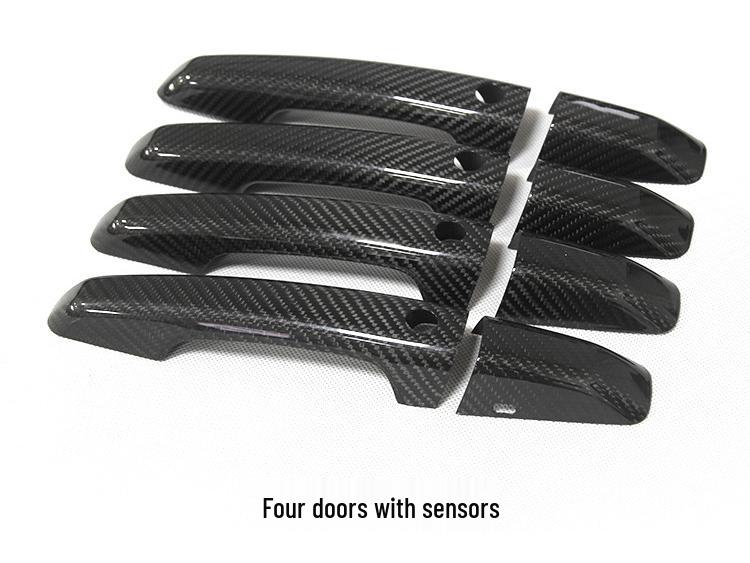 Dry Carbon Fiber Door Handle for Land Rover Range Rover, Discovery, and Freelander