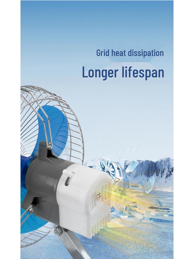 12V/24V Oscillating Car Fan with Clip
