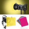8 Colors set PET Transparent Gel Lighting Filter 50 * 40cm  20 * 16in Coloured Overlays Tinted Correction Gels Light